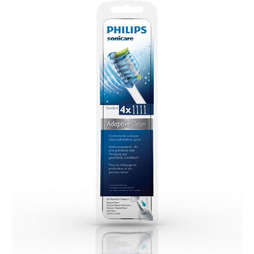 필립스 Philips Original Sonicare Brush Heads Adaptive Clean, White