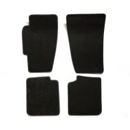 Highland Premier Custom Fit 4-piece Set Carpet Floor Mats for Jeep Liberty (Premium Nylon, Black)