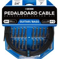 Boss BCK-24 Pedalboard Cable Kit - 24 Feet Cable, 24 Connectors