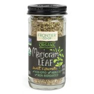 Frontier Organic Marjoram Leaf Cut, 0.4 Ounce (Pack of 12)