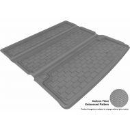 3D MAXpider Cargo Custom Fit All-Weather Floor Mat for Select Infiniti QX80 / QX56 Models - Kagu Rubber (Gray)
