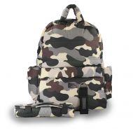 7 a.m. 7 A.M. Voyage BK718 Diaper Bag Backpack, Camo Forest
