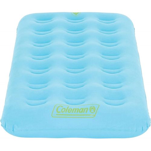 콜맨 Coleman Kids Air Mattress with Soft Plush Top | EasyStay Single-High Inflatable Air Bed, Twin - 2000024251