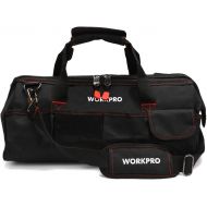 [아마존베스트]WORKPRO Close Top Storage Tool Bag, 18, Black/Red, W081023A,Black&Red