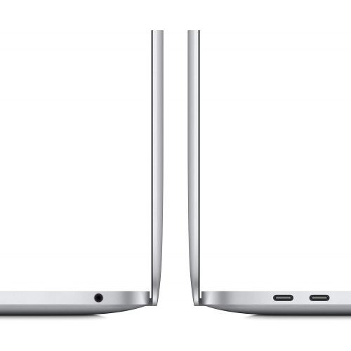 애플 [아마존베스트]New Apple MacBook Pro with Apple M1 Chip (13-inch, 8GB RAM, 256GB SSD Storage) - Silver (Latest Model)