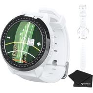 Bushnell iON Elite White Golf GPS Watch with Wearable4U Cloth Bundle