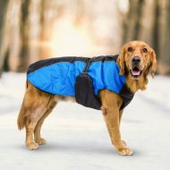Sunshine Klai Dog Coat Jacket for Large Dogs Waterproof Dog Clothes Reflective Pet Clothes for Golden Retriever German Shepherd