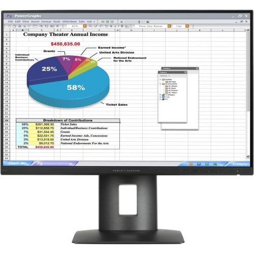 에이치피 HP Z Displays 24 Screen Led-Lit Monitor (K7B99A4)