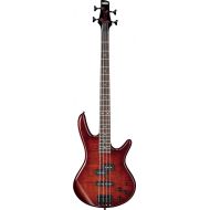 [아마존베스트]Ibanez 4 String Bass Guitar, Right Handed, Brown (GSR200SMCNB)