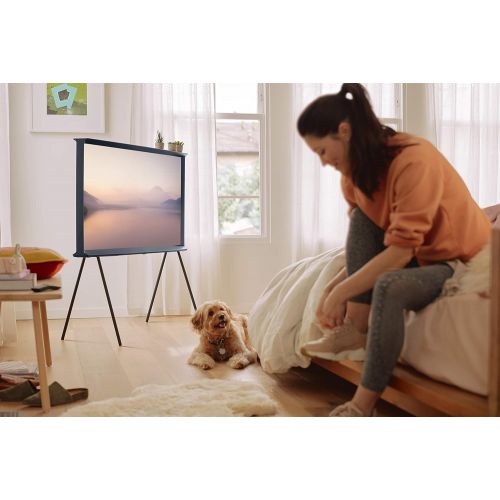 삼성 Samsung QN55LS01RAFXZA Serif 55-Inch QLED 4K LS01 Series Ultra HD Smart TV with HDR and Alexa Compatibility (2019 Model)