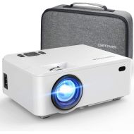 Projector, DBPOWER RD-820 Mini Projector Portable Video Projector with Carrying Case, 5500Lux 1080P and 200 Display Supported, Projector Compatible with TV Stick, HDMI, VGA, TF, AV