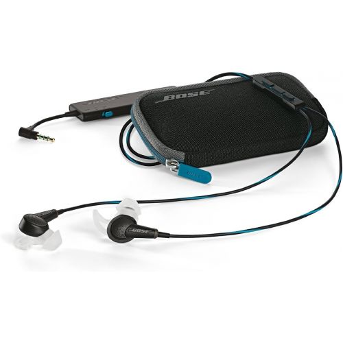 보스 Bose QuietComfort 20 Acoustic Noise Cancelling Headphones, Apple Devices, Black