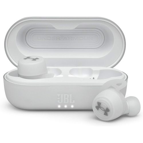 제이비엘 JBL Under Armour True Wireless Streak: Ultra-Compact in-Ear Sport Headphones - White (UAJBLSTREAKWHTAM)