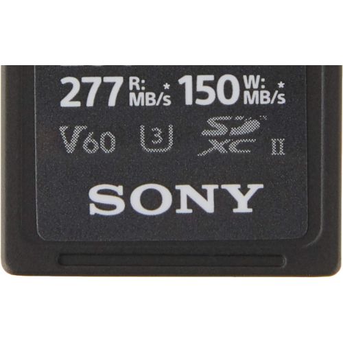 소니 Sony TOUGH-M series SDXC UHS-II Card 256GB, V60, CL10, U3, Max R277MB/S, W150MB/S (SF-M256T/T1)