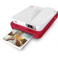 KODAK Smile Classic Digital Instant Camera for 3.5 x 4.25 Zink Photo Paper - Bluetooth, 16MP Pictures (Red)