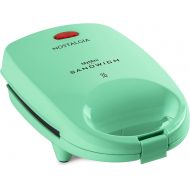 [아마존베스트]Nostalgia MSAND5MG MyMini Personal Sandwich Maker Pizza Pockets, Quesadillas, Breakfast, Paninis, Mini, Mint Green