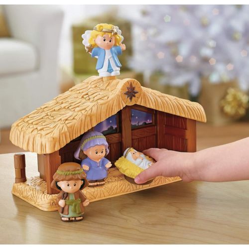  Fisher-Price Little People Christmas Story Brown, Blue, Green, 1-5 Years