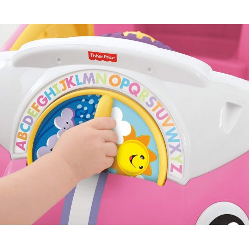  Fisher-Price Laugh & Learn Crawl Around Car,Pink,18.90 x 28.74 x 12.60 Inches