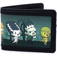 Loungefly Universal Monsters Chibi Group Bi-Fold Wallet