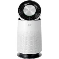 LG PuriCare 360-Degree Single Air Purifier with Clean Booster, ThinQ Wi-Fi and Voice Control (AS330DWR0), 310 sq. ft, White