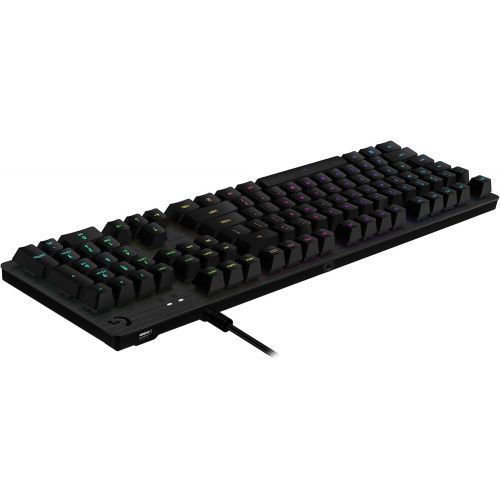 로지텍 Logitech G513 Lightsync RGB Mechanical Gaming Keyboard, GX Blue Clicky Switches