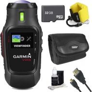 Garmin Virb Action Camera 010-01088-00 Ultimate Bundle with 32GB Micro SD Card, HDMI Cable, All in One Card Reader, Floating Strap, Carrying Case, and Lens Cleaning Kit