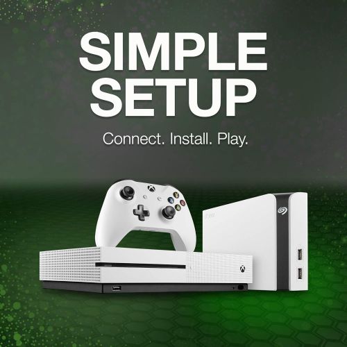  [아마존베스트]Seagate Game Drive Hub 8TB External Hard Drive Desktop HDD With Dual USB Ports - Designed For Xbox One - 1-yr Rescue Service (STGG8000400)