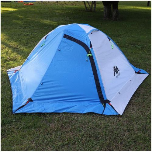  AYAMAYA 4 Season Backpacking Tent 2 Person Camping Tent Ultralight Waterproof All Weather Double Layer Two Doors Easy Setup 1 2 People Man Tents for Backpacker Outdoor Hiking Survi