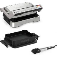 Tefal OptiGrill 4-in-1 Contact Grill with Baking Tray, Hinged, Table Grill, 9 Programmes, Cooking Level Display, Electric Grill, Oven, GC776D10