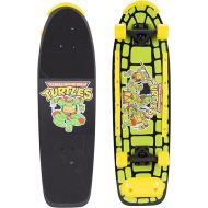 Teenage Mutant Ninja Turtles Kids Skateboard Shorty Cruiser Features Fun TMNT Vintage Graphics on Deck & Grip Tape! 60mm x 45mm Wheels, Carbon Steel ABEC 3 Speed Bearings