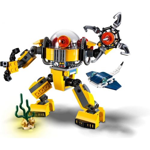  LEGO Creator 3in1 Underwater Robot 31090 Building Kit (207 Pieces)
