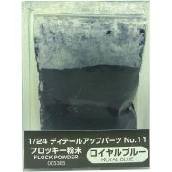 Aoshima Flocky Powder (Royal Blue) Detail Up - Plastic Model Building Kit # 05385