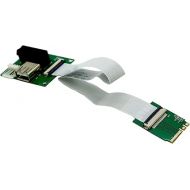 Sintech PCI-E Express X1/UB to M.2 A/E Key Adapter Card with FPC Cable