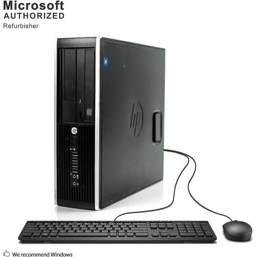  [아마존베스트]Amazon Renewed HP Elite Desktop Computer, Intel Core i5 3.1GHz, 8GB RAM, 1TB SATA HDD, Keyboard & Mouse, Wi-Fi, Dual 19in LCD Monitors (Brands Vary), DVD-ROM, Windows 10, (Renewed)