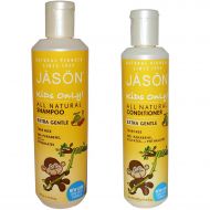 Jason Natural Jason Kids Only! All Natural Extra Gentle Shampoo (17 oz) & Conditioner (8.0 oz)