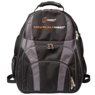 Hammer Deuce 2-Ball Backpack Bowling Bag, Black/Carbon