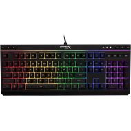 Amazon Renewed HyperX Alloy Core RGB Gaming Keyboard Comfortable Quiet Silent Keys with RGB LED Lighting Effects, Spill Resistant, Dedicated Keys, Compatible with Windows 10/8.1/8/7 Black (Renewe