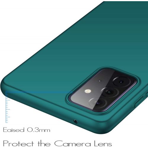  Anccer Compatible with Samsung Galaxy A52 5G Case (2021), Galaxy A52S 5G Case (2021)? [Colorful Series] [Ultra-Thin] [Anti-Drop] Premium Material Slim Full Protective Cover (Green)