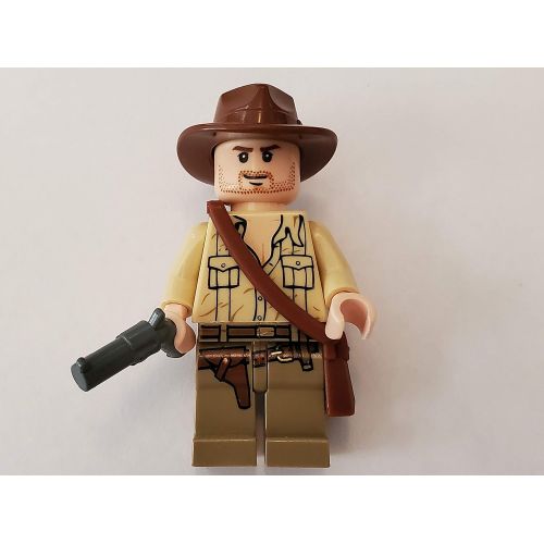  LEGO Indiana Jones Minifig Indiana Jones Open Shirt
