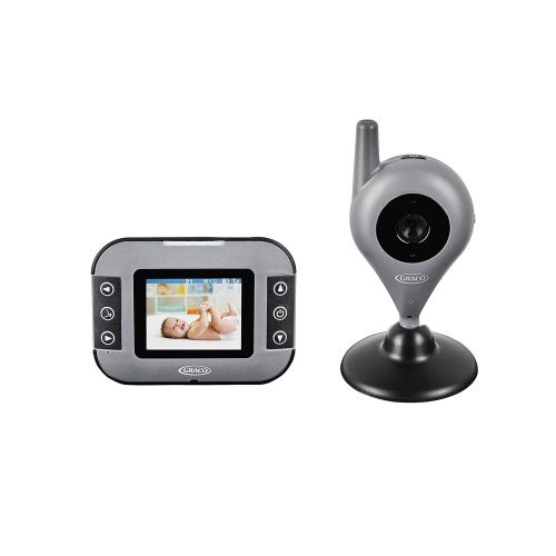  Sakar Graco Video Baby Monitor with 2.4 Display Remote, Wireless Baby Camera with Two Way Audio and 2X Zoom, USB Rechargeable Wireless Video Monitor