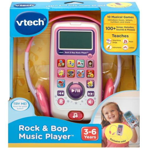브이텍 VTech Rock and Bop Music Player Amazon Exclusive, Pink