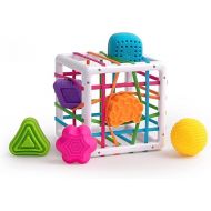 Fat Brain Toys InnyBin - Sensory Shape-Learning Toy for Babies & Toddlers