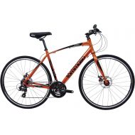 Tommaso Lightweight Comfortable Hybrid Bikes, Aluminum Fitness Commuter Bikes, 3 Models, Black, White, Orange