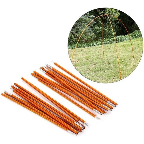  TOPINCN Aluminum Alloy Tent Pole Support Camping Tent and Tarp Pole Replacement Accessory 142inch Adjustable Lightweight Pole for Camping,Backpacking,Awnings,Shelters and Awnings(P