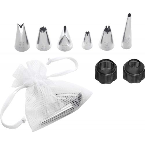  Wilton Dessert Decorator Pro Stainless Steel Cake Decorating Tool, Decorating Your Cakes, Cupcakes, Cookies and Treats, Simple and Fun, Stainless-Steel: Kitchen & Dining