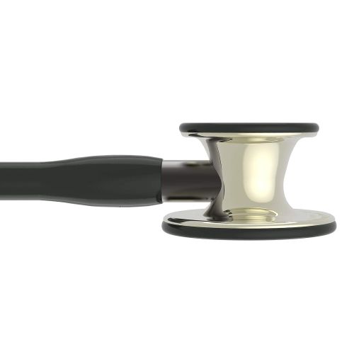  3M Littmann Cardiology IV Diagnostic Stethoscope, Smoke-Finish Chestpiece, Black Tube, Smoke Stem and Headset, 27 inch, 6162