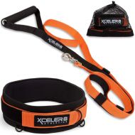 XCELER8 Athletics X-PLOSIVE Speed Training Kit / Overload Running Resistance & Release / Harness & Resistance Band, Speed and Agility Equipment for Sprint and Football, Basketball, Soccer / Youth an