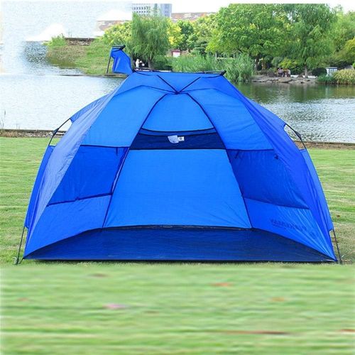 ZYL-YL Large Size 1-2 People Outdoor Camping Tent Waterproof Sunscreen Automatic Beach Sunshade Shelter Canopy Travel Play Tents