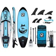 GILI Meno Inflatable Stand Up Paddle Board: Stable, Rigid SUP with an Extra Wide Stance: 10'6 or 11'6 Long x 35