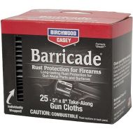 BIRCHWOOD CASEY Barricade Gun Rust Protection Take-Along Cloths | Convenient-Packed Effective Anti-Rust Wipes for Gun & Metal Equipment, 5
